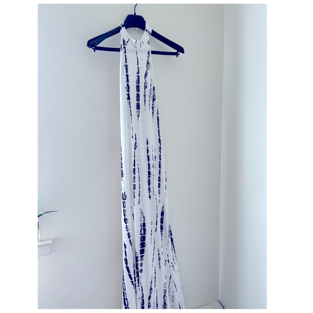 Halter maxi dress